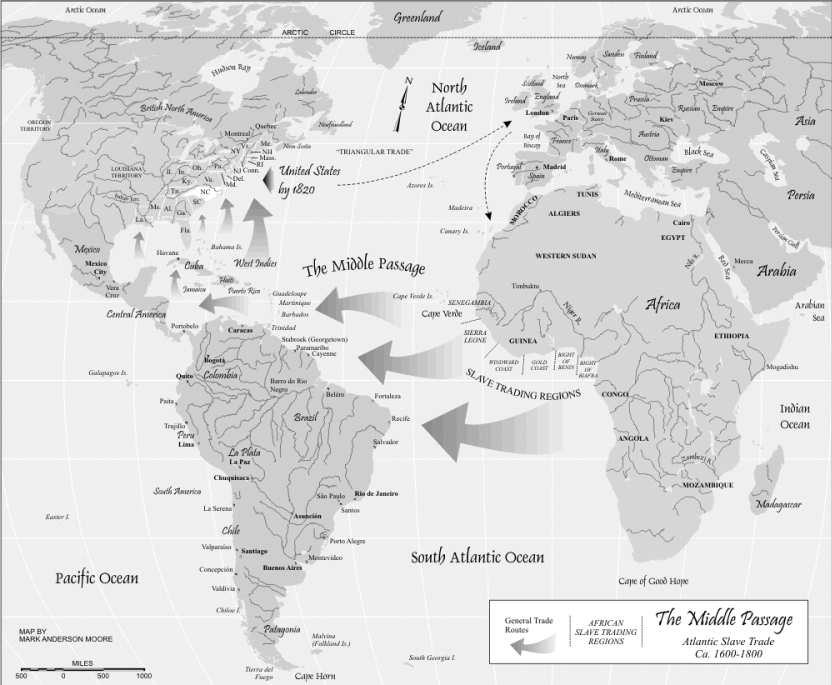 The Middle Pasaage - Atlantic Slave Trade